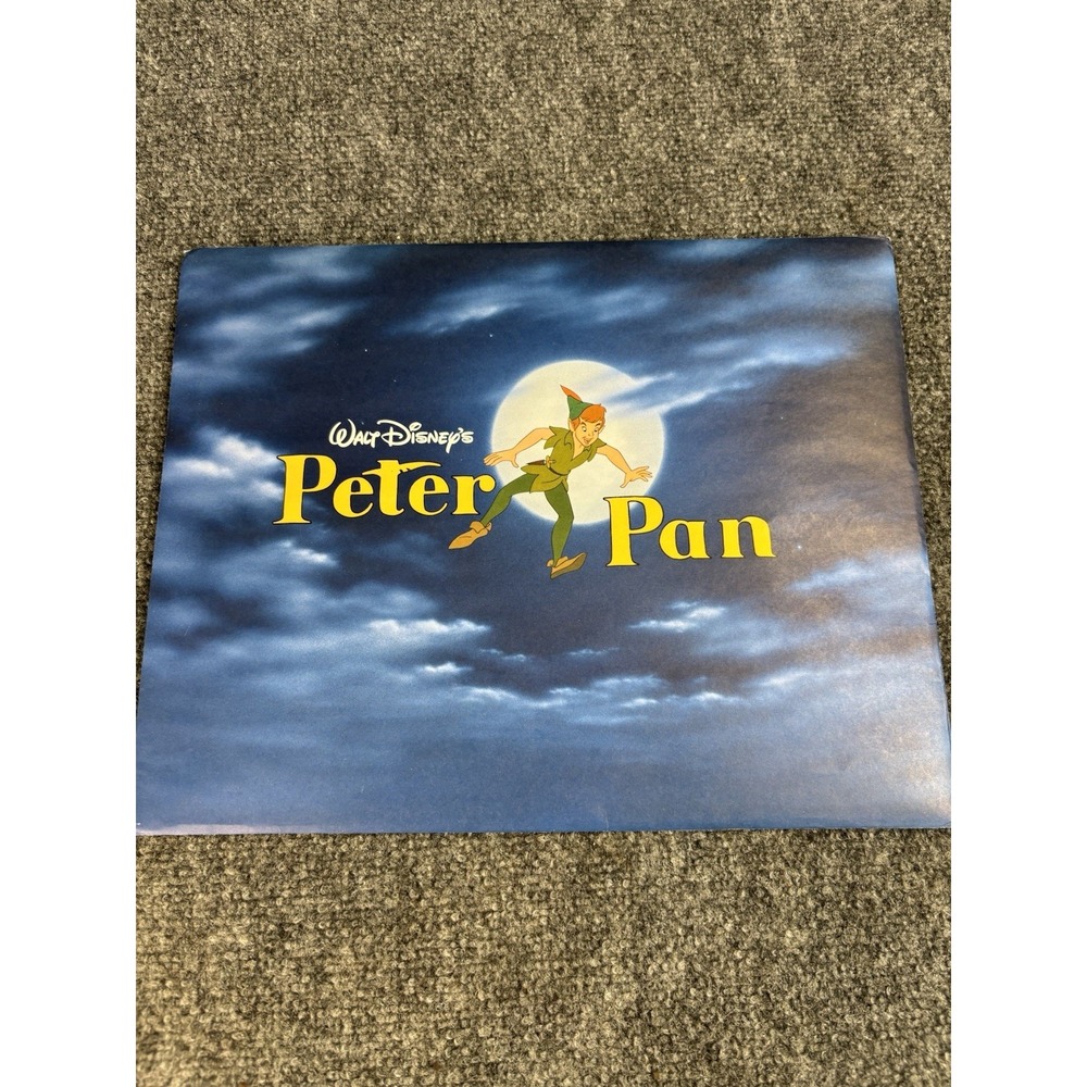 VINTAGE RARE DISNEY "PETER PAN" EXCLUSIVE COMMEMORATIVE LITHOGRAPH PICTURE NEW
